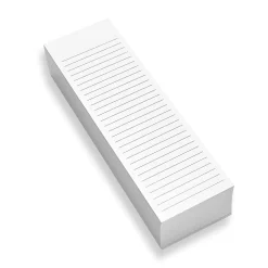 Levenger Bookmarks*100 Bookmark Cards, Ruled/Grid