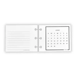 Levenger Accessories*2026 Circa Mini Calendar Discbound Inserts (set of 12)