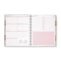 Levenger Letter Notebooks*2026 Circa Modern smartPlanner Weekly Agenda Discbound Notebook