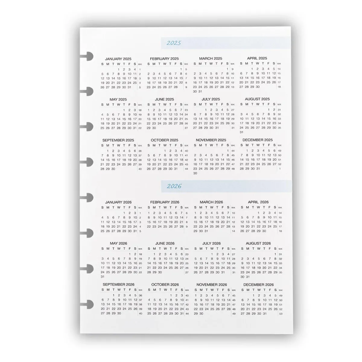 Levenger Junior Notebooks*2026 Circa smartPlanner Slim Refill