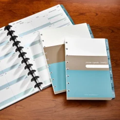 Levenger Junior Refills|Letter Refills*2026 Circa smartPlanner Weekly Discbound Agenda Refill