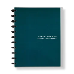 Levenger Junior Notebooks|Letter Notebooks*2026 Circa Sunday Start Weekly Agenda, Horizontal