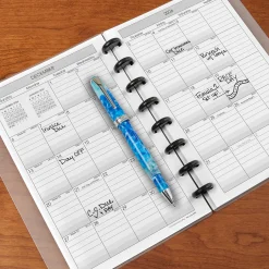 Levenger Junior Refills|Letter Refills*2026-2027 Circa Sunday Start 2-Year Monthly Discbound Agenda Refill