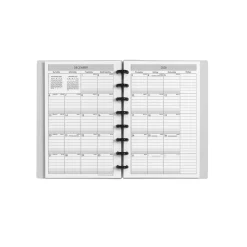 Levenger Junior Notebooks|Letter Notebooks*2026-2027 Circa Sunday Start 2-Year Monthly Agenda Notebook