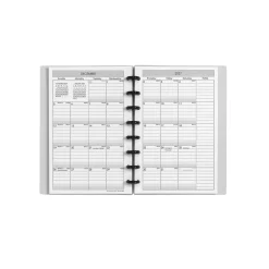 Levenger Junior Notebooks|Letter Notebooks*2026-2027 Circa Sunday Start 2-Year Monthly Agenda Notebook