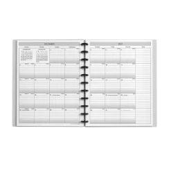 Levenger Junior Notebooks|Letter Notebooks*2026-2027 Circa Sunday Start 2-Year Monthly Agenda Notebook