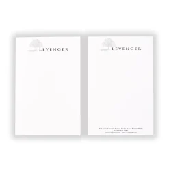 Levenger Premium Index Cards|Premium Personalized Index Cards*500 Corporate 4 x 6 Cards, Vertical Plain