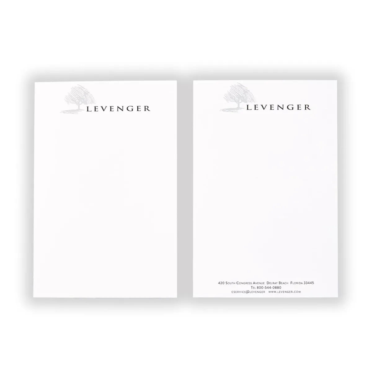 Levenger Premium Index Cards|Premium Personalized Index Cards*500 Corporate 4 x 6 Cards, Vertical Plain