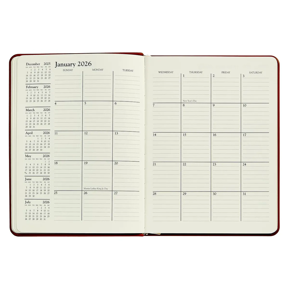 Levenger Planners & Agendas|Business Gifts*2026 Desk Diary