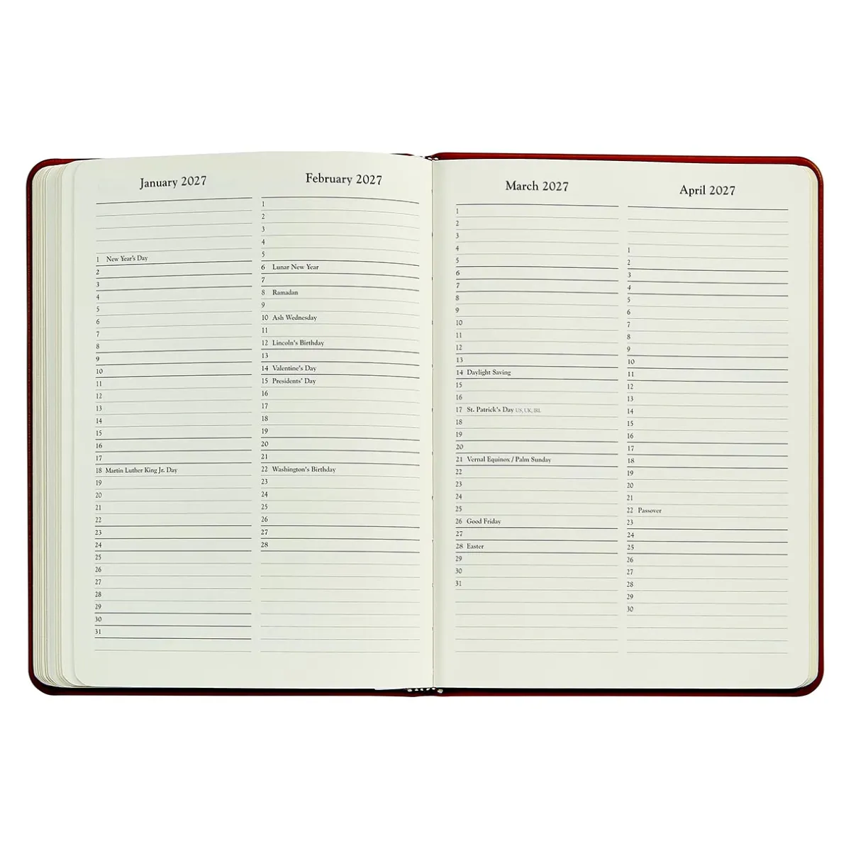 Levenger Planners & Agendas|Business Gifts*2026 Desk Diary