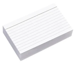 Levenger Premium Index Cards*100 Horizontal Ruled 3 x 5 Cards