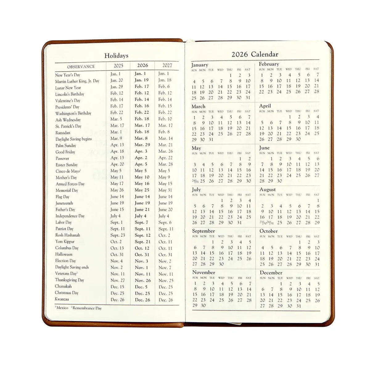 Levenger Planners & Agendas|Business Gifts*2026 Personal Pocket Planner