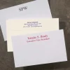 Levenger Premium Index Cards|Premium Personalized Index Cards*100 Personalized 3 x 5 Cards, Horizontal Window