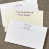 Levenger Premium Index Cards*500 Personalized 3 x 5 Cards, Horizontal Dot Grid