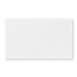 Levenger Premium Index Cards*500 Personalized 3 x 5 Cards, Horizontal Dot Grid
