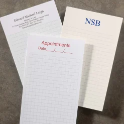 Levenger Premium Index Cards|Premium Personalized Index Cards*250 Personalized 3 x 5 Cards, Vertical Grid