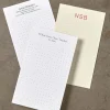 Levenger Premium Index Cards|Premium Personalized Index Cards*500 Personalized 3 x 5 Cards, Vertical Dot Grid