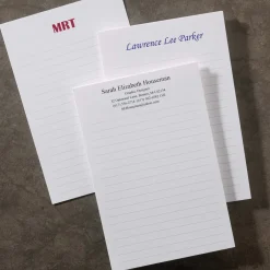 Levenger Premium Index Cards|Premium Personalized Index Cards*250 Personalized 4 x 6 Cards, Vertical Ruled