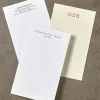 Levenger Premium Index Cards|Premium Personalized Index Cards*100 Personalized 3 x 5 Cards, Vertical Dot Grid
