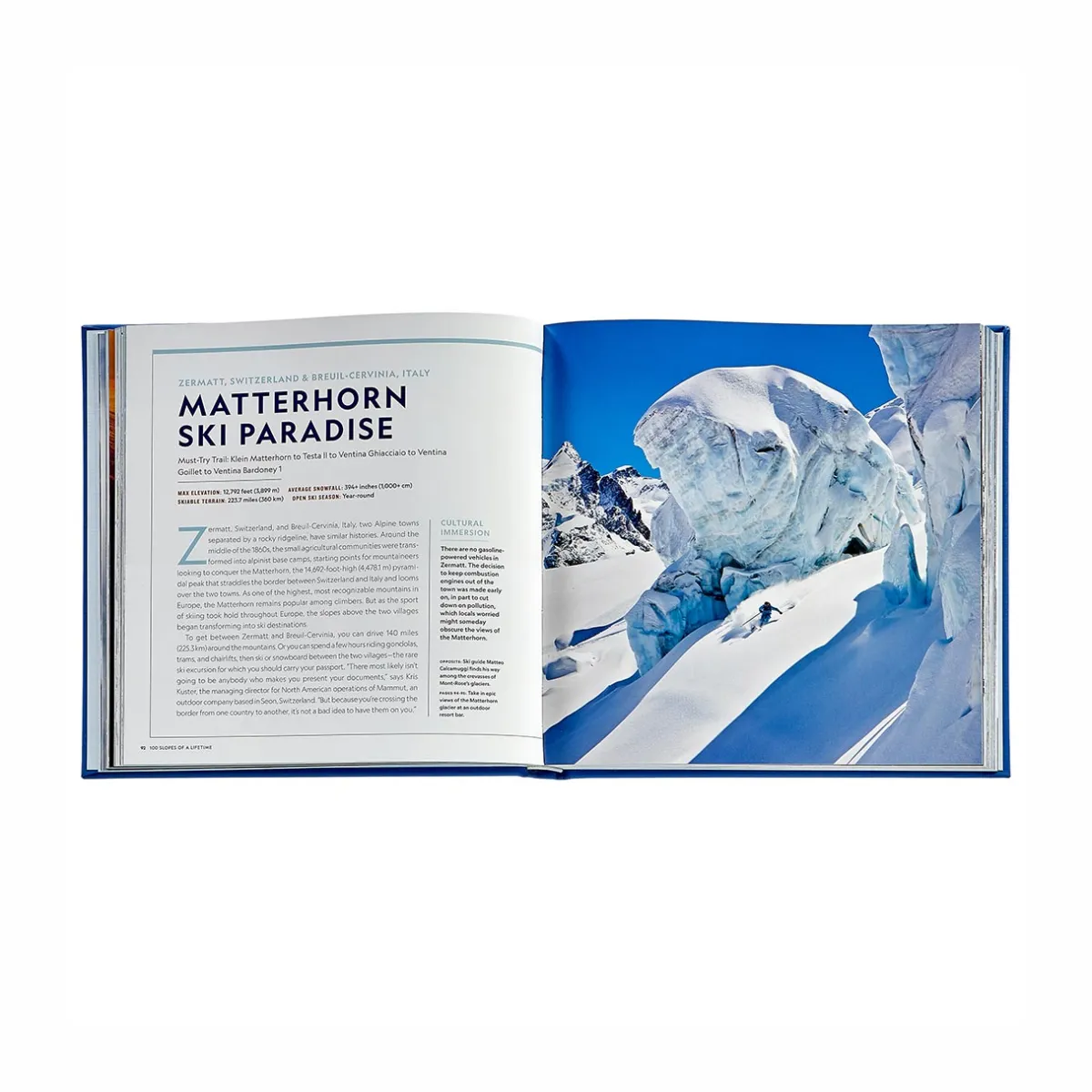 Levenger Books*100 Slopes of a Lifetime: The World's Ultimate Ski and Snowboard Destinations