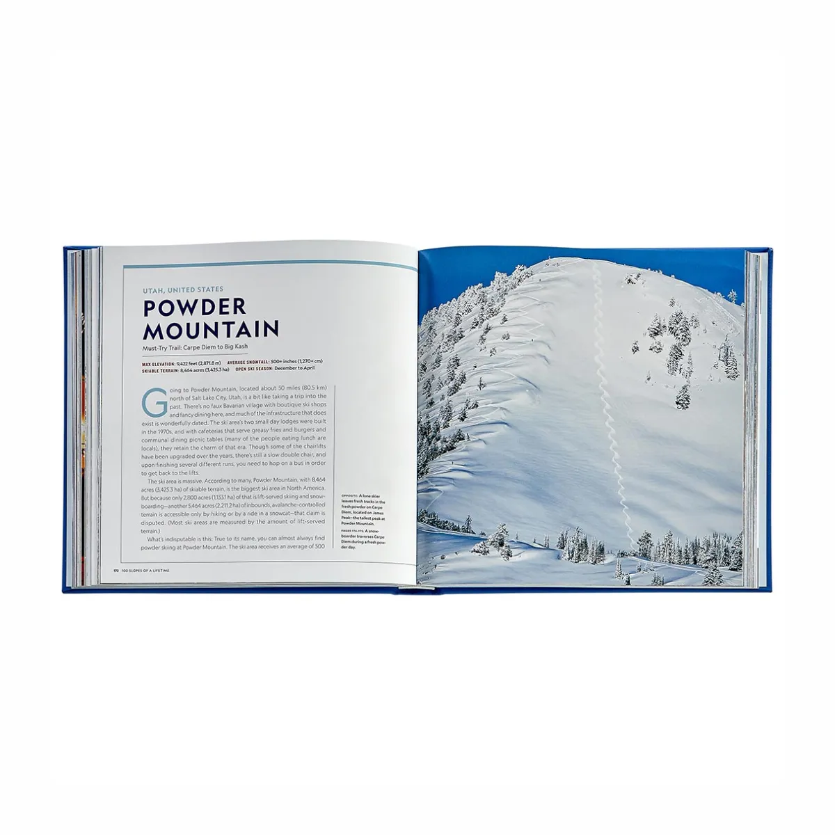 Levenger Books*100 Slopes of a Lifetime: The World's Ultimate Ski and Snowboard Destinations