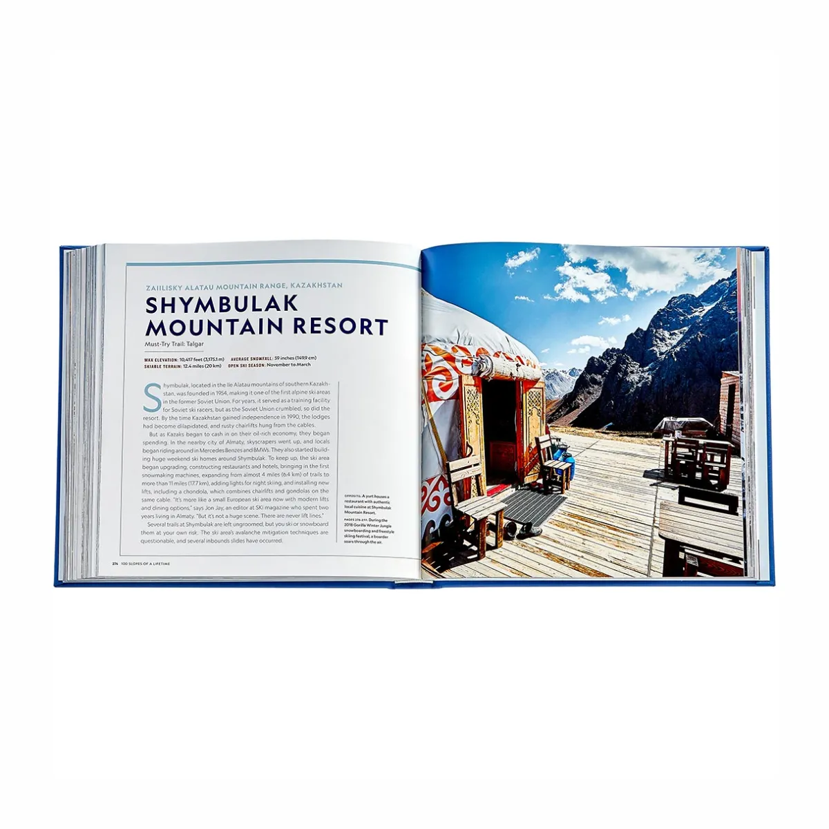Levenger Books*100 Slopes of a Lifetime: The World's Ultimate Ski and Snowboard Destinations
