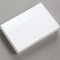 Levenger Premium Index Cards*100 Special Request Horizontal Grid 4 x 6 Cards