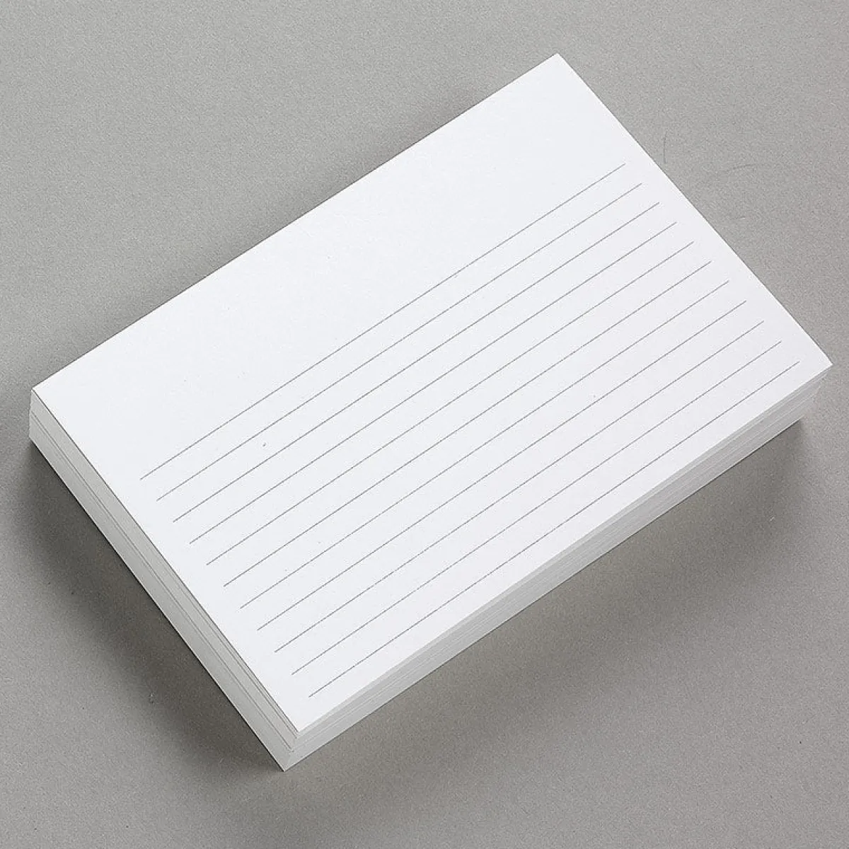 Levenger Premium Index Cards*100 Special Request Horizontal Ruled 4 x 6 Cards