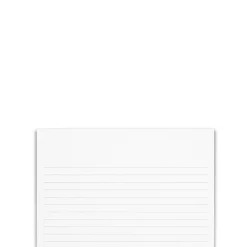 Levenger Premium Index Cards*100 Special Request Horizontal Ruled 4 x 6 Cards