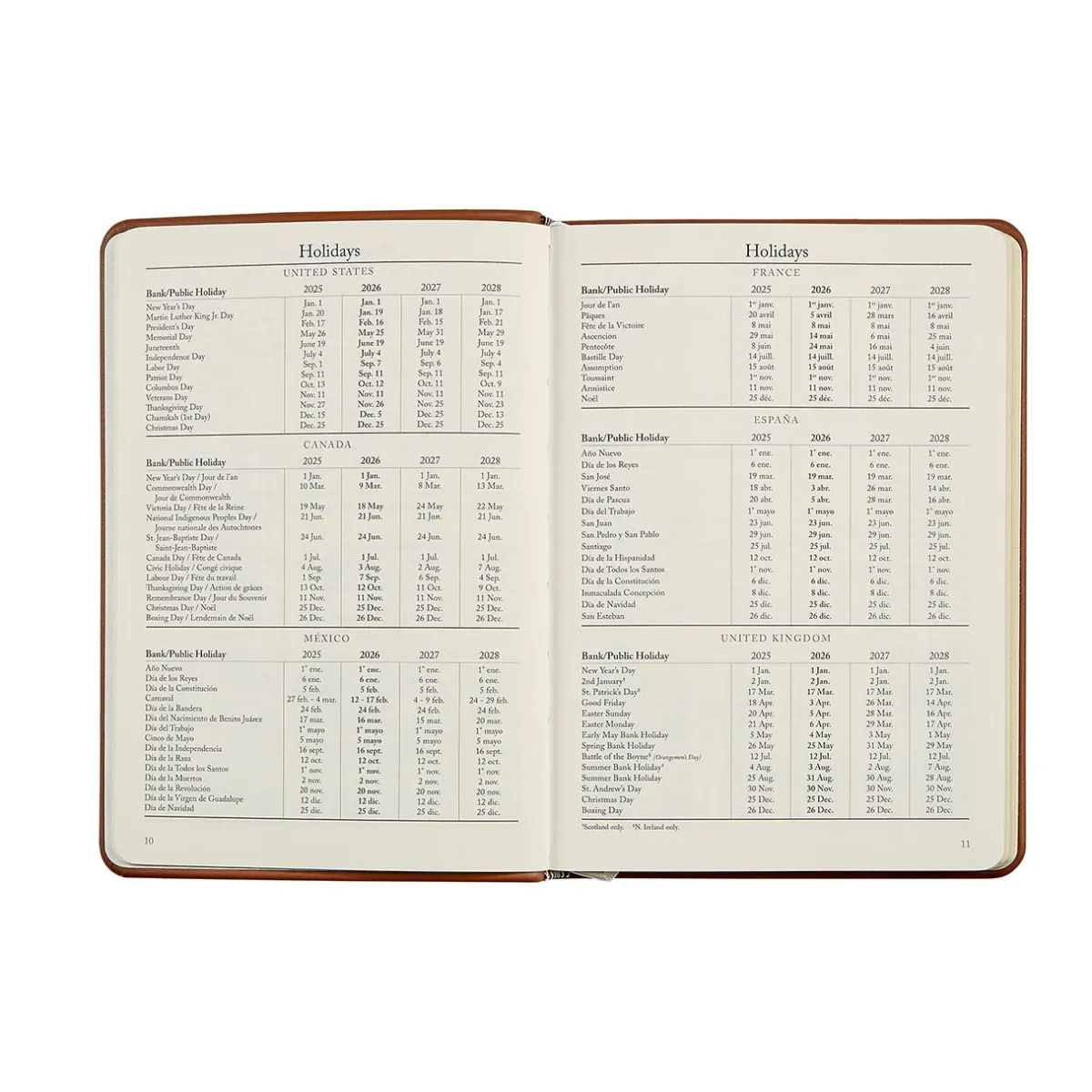 Levenger Planners & Agendas*2026 Weekly Journal