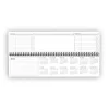 Levenger Planners & Agendas|Desk Pad & Card Planners*2026 Weekly Margin Calendar