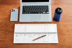 Levenger Planners & Agendas|Desk Pad & Card Planners*2026 Weekly Margin Calendar