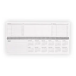 Levenger Planners & Agendas|Desk Pad & Card Planners*2026 Weekly Margin Calendar