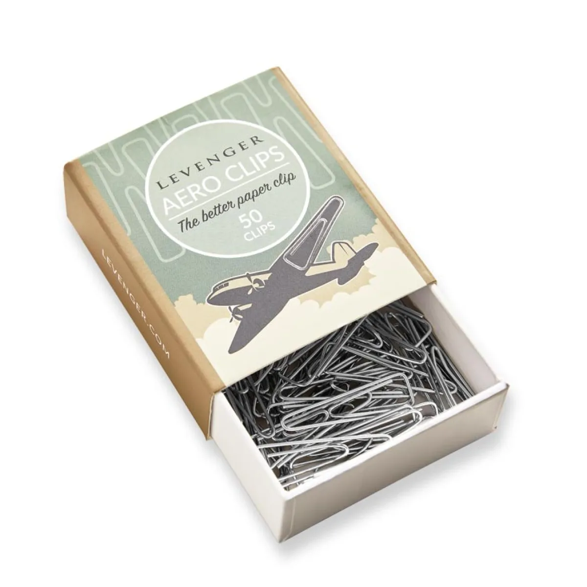 Levenger Bookmarks|Sticky Notes & Tabs*Aero Clips (set of 50)