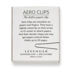 Levenger Bookmarks|Sticky Notes & Tabs*Aero Clips (set of 50)