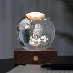 Levenger Lamps & Lighting|Lighting*Amber Crystal Light
