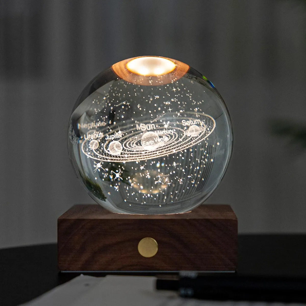 Levenger Lamps & Lighting|Lighting*Amber Crystal Light