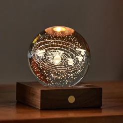 Levenger Lamps & Lighting|Lighting*Amber Crystal Light