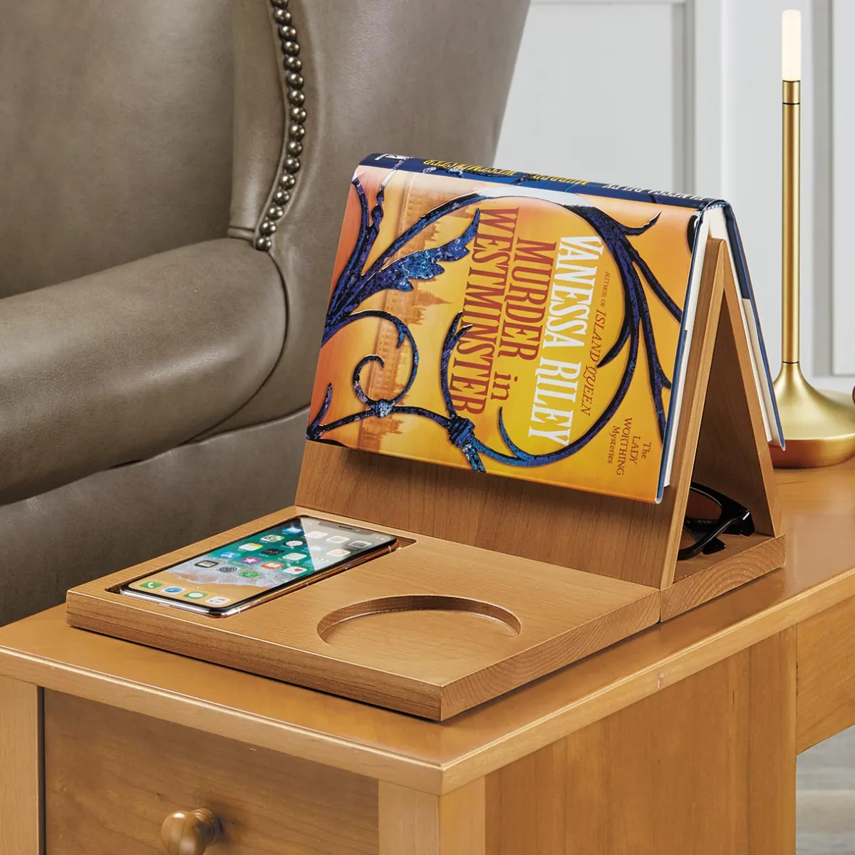 Levenger Bookends & Stands|Reader Furnishings*Apex Book Niche