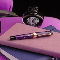 Levenger Fountain Pens|+ 27 More*Aurora Optima Viola Fountain Pen