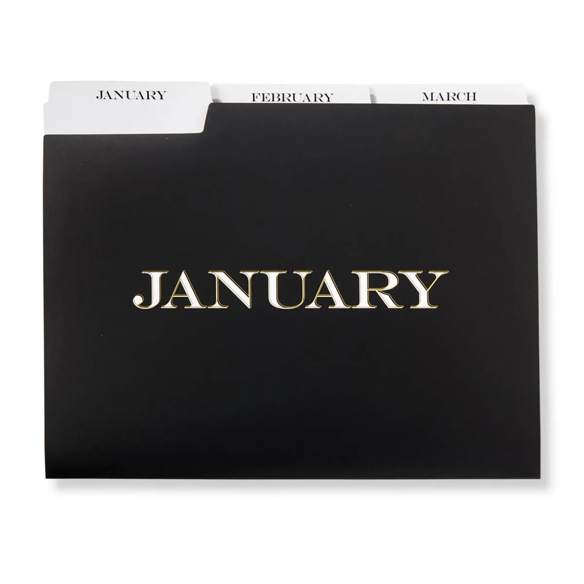 Levenger Filing & Folders|Filing & Folders*Avant-Garde Monthly File Folders (set of 12)