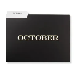 Levenger Filing & Folders|Filing & Folders*Avant-Garde Monthly File Folders (set of 12)