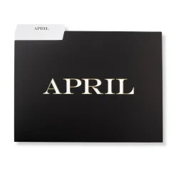Levenger Filing & Folders|Filing & Folders*Avant-Garde Monthly File Folders (set of 12)