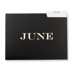 Levenger Filing & Folders|Filing & Folders*Avant-Garde Monthly File Folders (set of 12)
