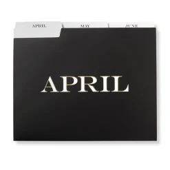 Levenger Filing & Folders|Filing & Folders*Avant-Garde Monthly File Folders (set of 12)