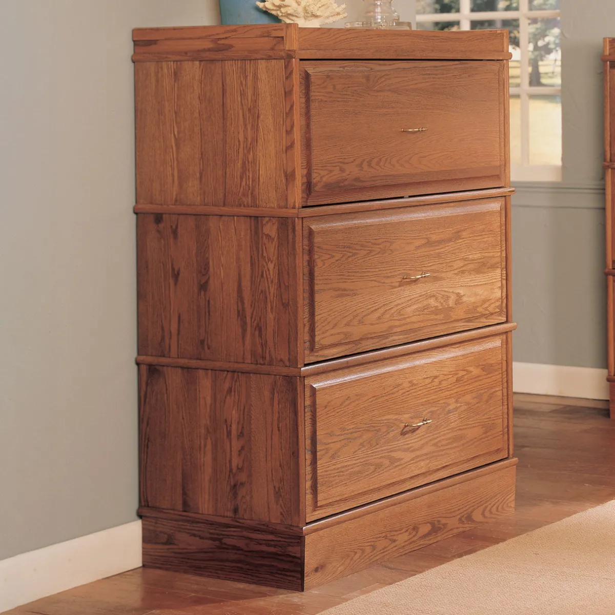 Levenger Shelves & Storage|Barrister Collection*Barrister Lateral File Drawer Stack