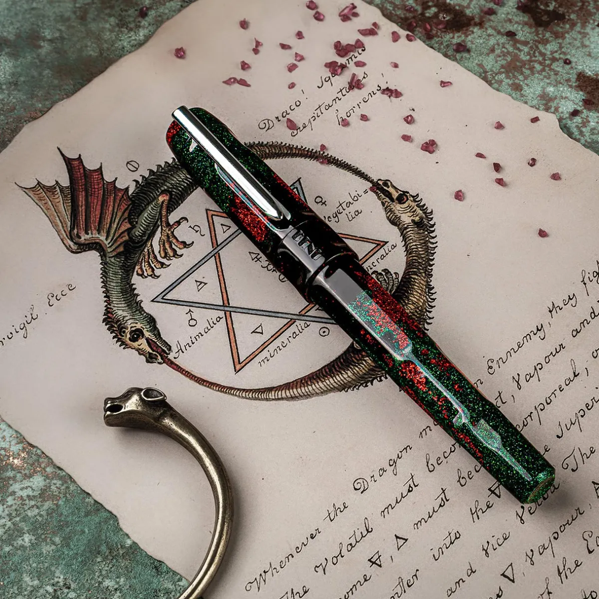 Levenger Fountain Pens|+ 27 More*Benu Talisman Dragon's Blood Fountain Pen