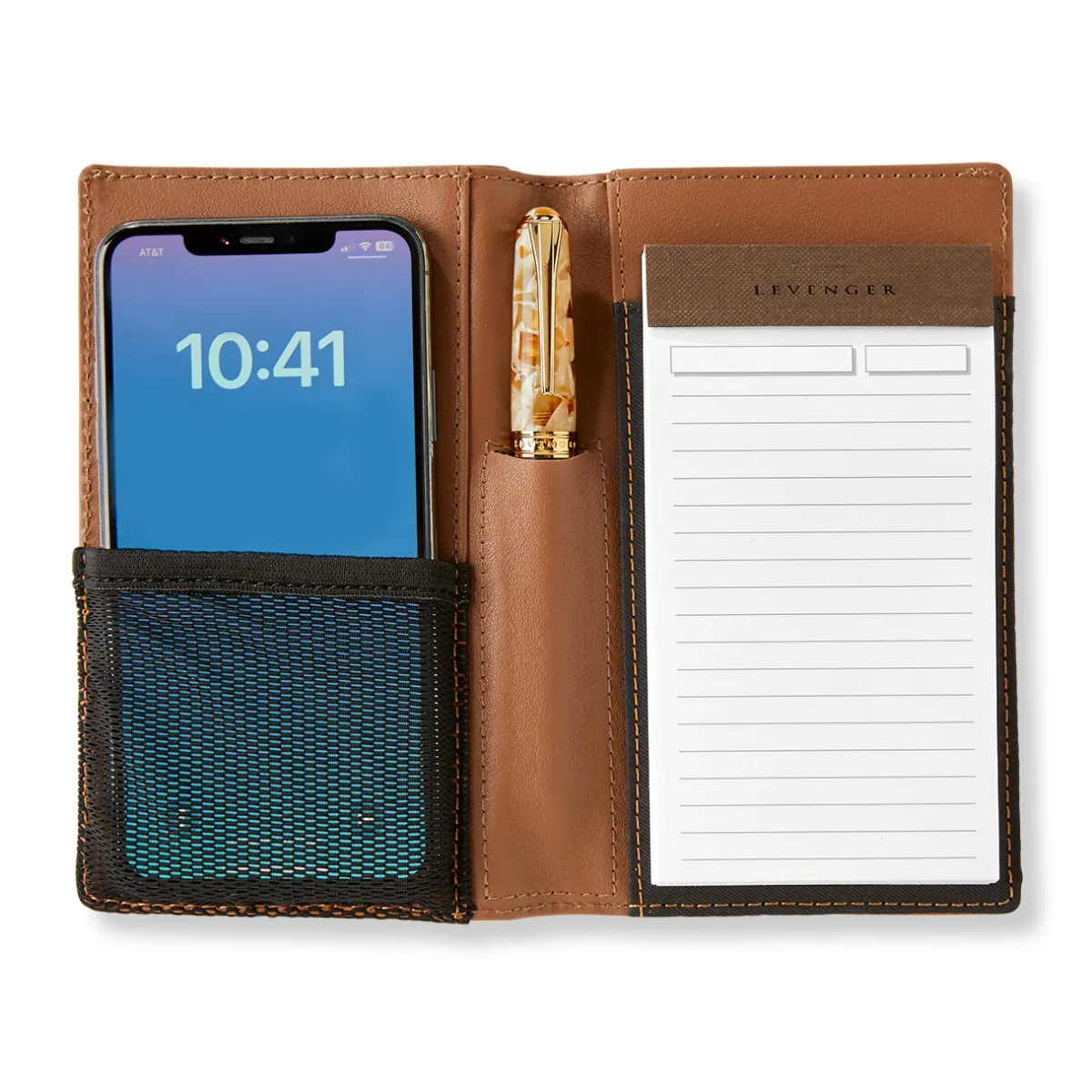 Levenger Padfolios|Pocket Briefcases*Best of Both Worlds Leather Palm Folio