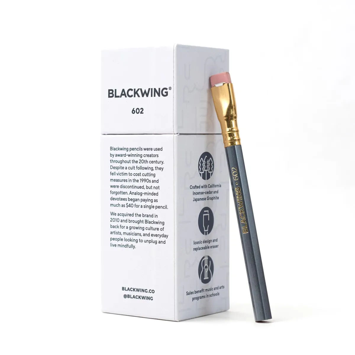 Levenger Pencils|Blackwing*Blackwing 602 Short Pencils (set of 12)