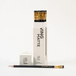 Levenger Pencils|Fine Art Supplies*wing Soft Pencils with Eraser (set of 12)